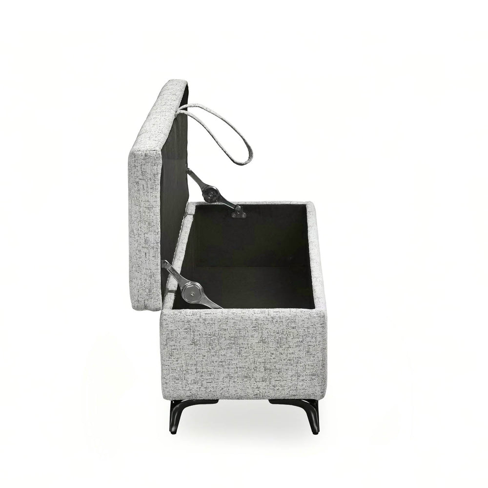Infinia 2 Seater Fabric Bench- Off White