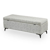 Infinia 2 Seater Fabric Bench- Off White