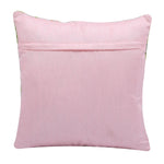 Flamingo Pair Cotton Cushion Cover- Multicolor