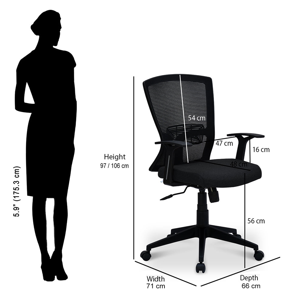 Victory Mid Back Mesh Chair