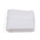Cotton Zero Twist Face Towel- White