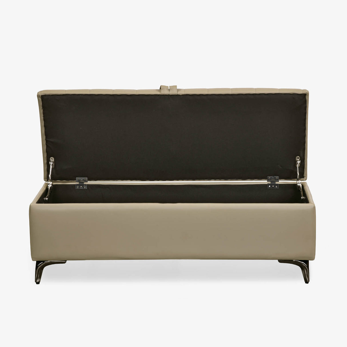 Infnia 2 Seater Leatherette Bench- Beige