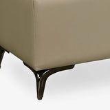 Infnia 2 Seater Leatherette Bench- Beige