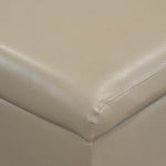 Infinia 1 Seater Leatherette Sofa with Left Arm- Beige