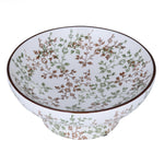 Floral Decorative Ceramic Urli- Green