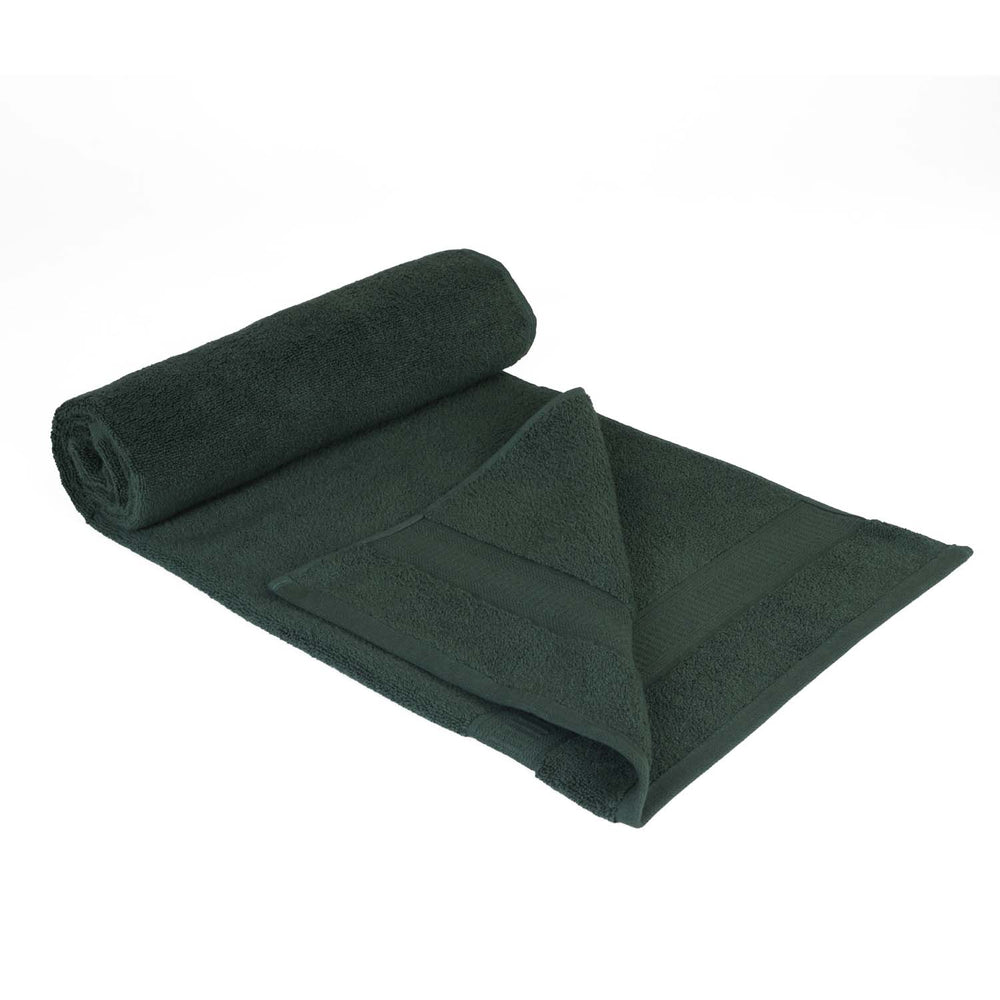 Cotton Zero Twist Bath Towel- Green