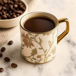 Porcelain Coffee Mug Set of 6- Beige