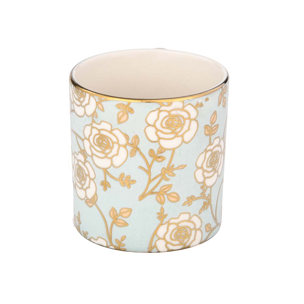 Porcelain Coffee Mug Set of 6- Blue