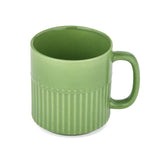 Porcelain Coffee Mug Set of 6- Green