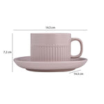 Porcelain Coffee Mug Set of 6- Ivory