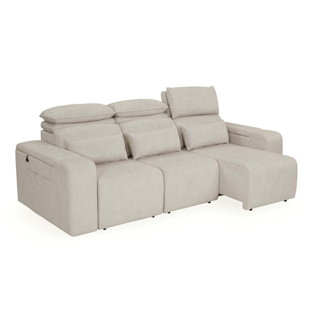 Glide 3 Seater Electric Slider Sofa Kit- Beige