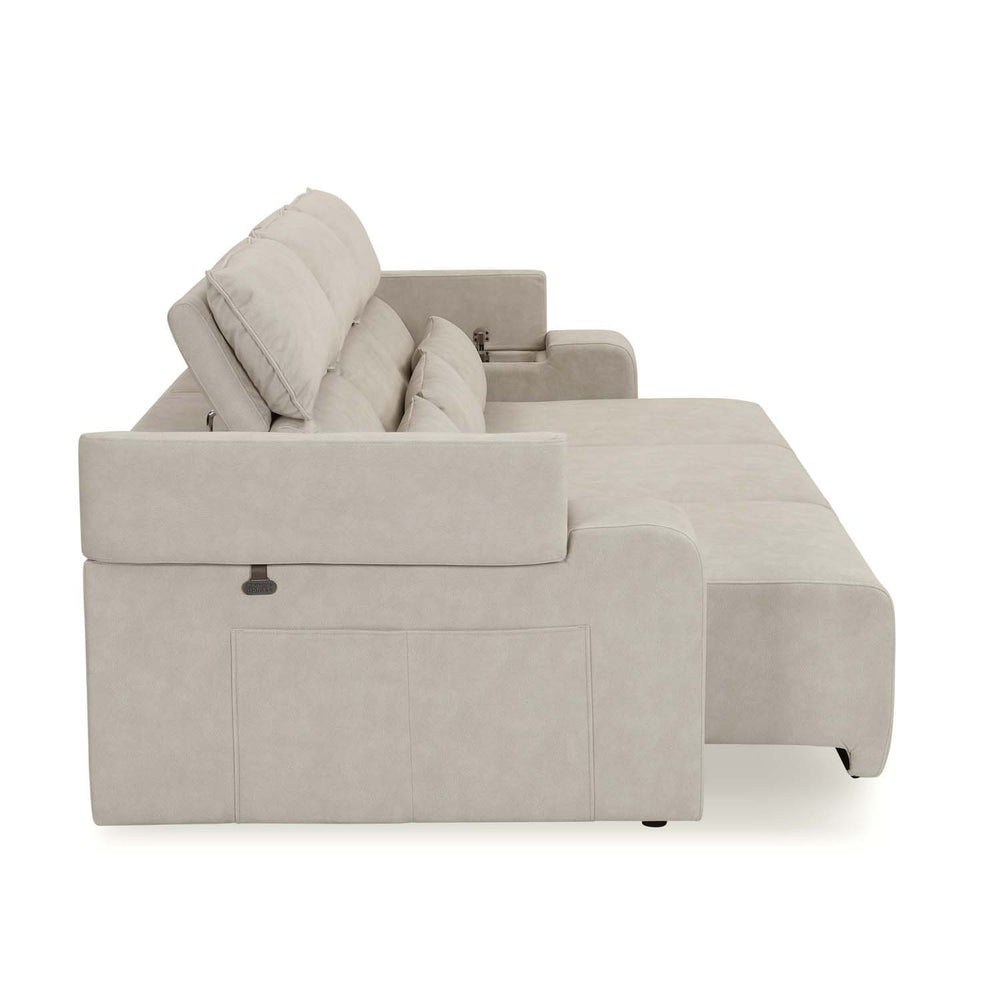 Glide 3 Seater Electric Slider Sofa Kit- Beige