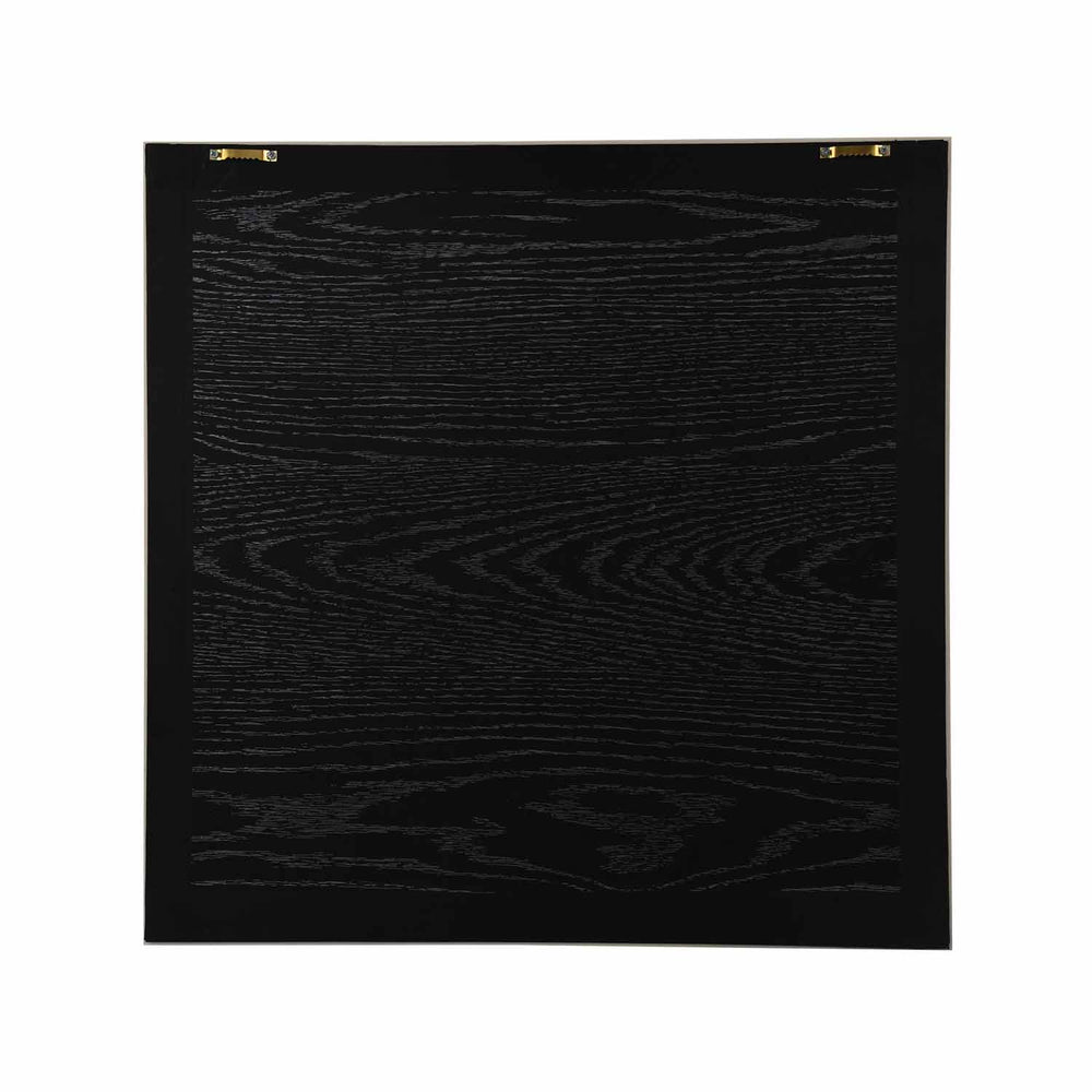 Shell Art Glass Wall Décor- Beige