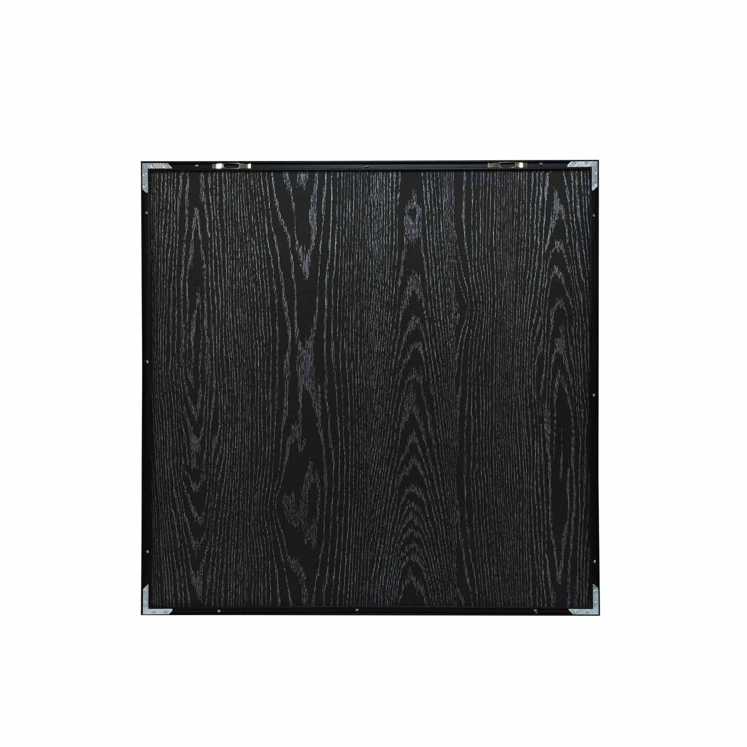 Greek Faces Glass Wall Décor- White and Black