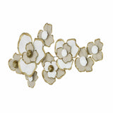 Flora Bunch Wall Décor- White and Gold