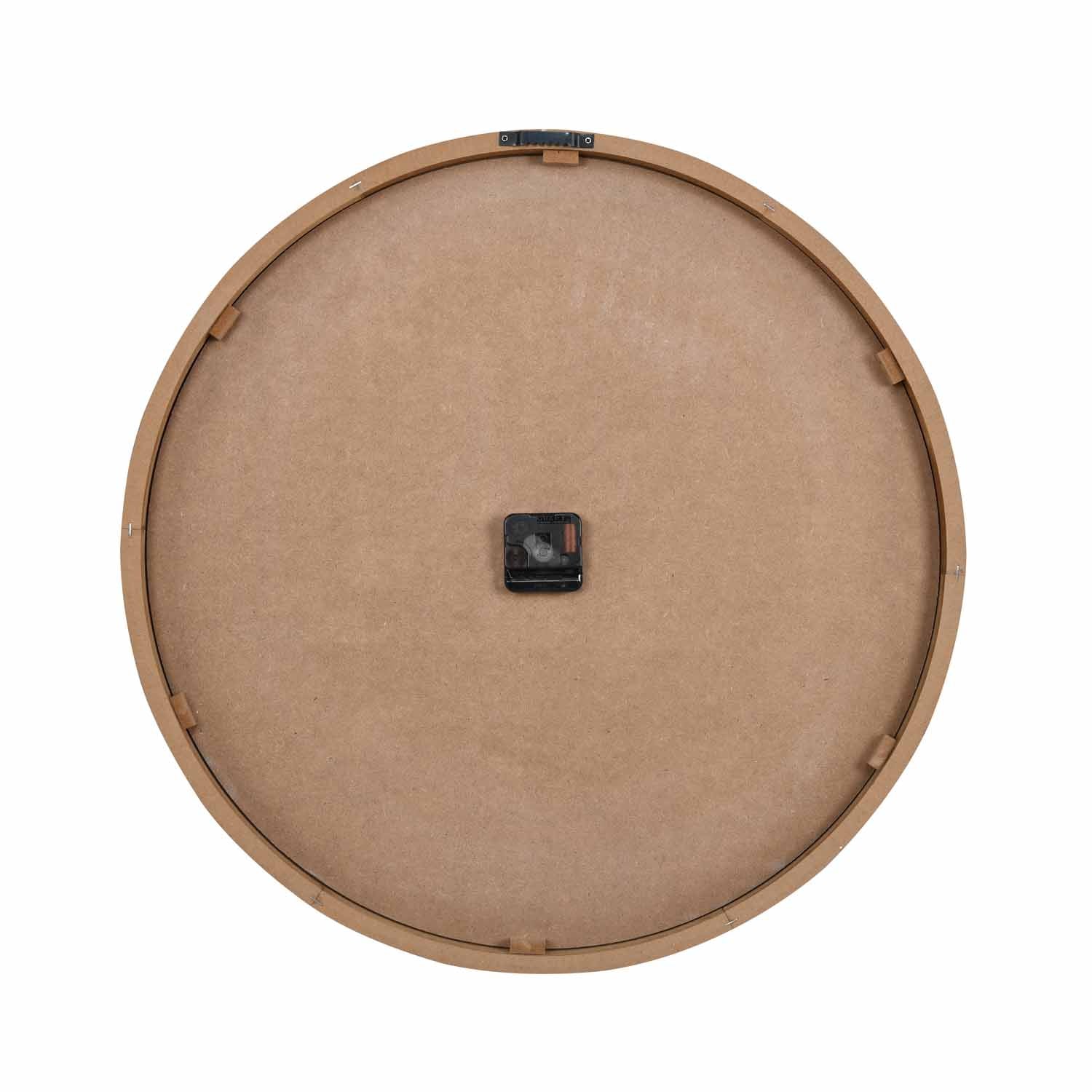 Geometric Arch MDF Wall Clock- Multicolor