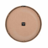 Dual Arch MDF Wall Clock- Black and White