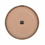 Dual Arch MDF Wall Clock- Black and White