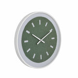 Tufted Grass MDF Wall Clock- Green