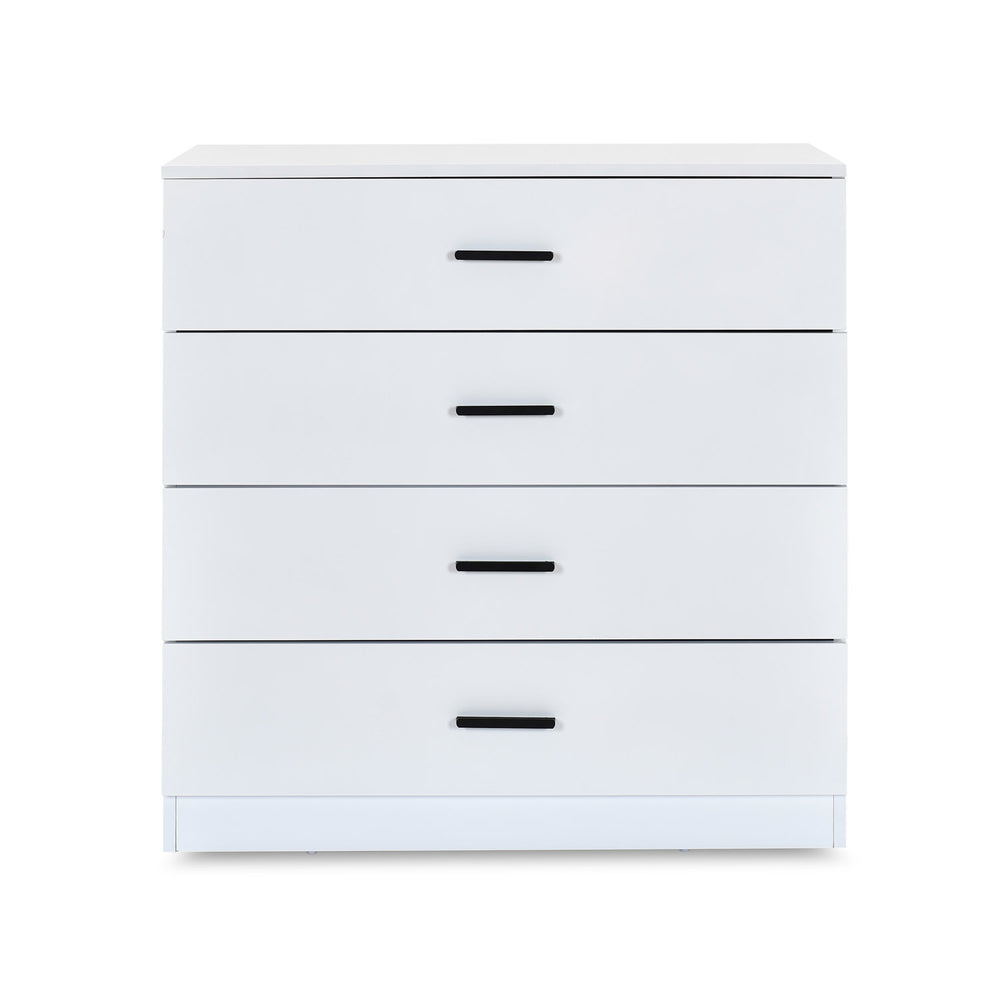 Edur Chest of 4 Drawers (White)