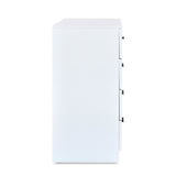 Edur Chest of 4 Drawers (White)