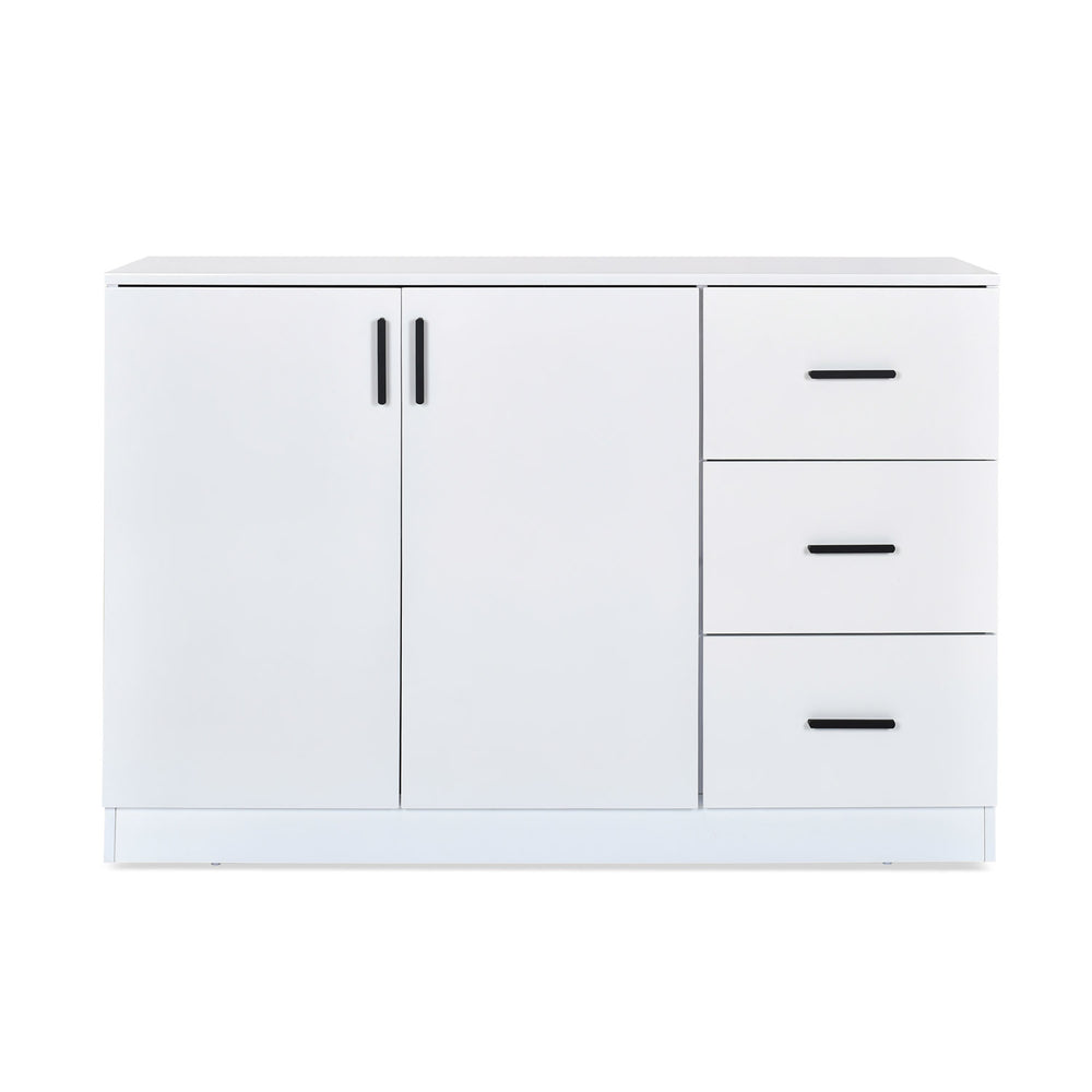 Edur Buffet Sideboard Cabinet (White)