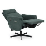 Regno 1 Seater 360-Degree Swivel Electric Recliner - Green