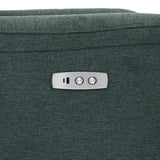 Regno 1 Seater 360-Degree Swivel Electric Recliner - Green