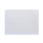 Edur Buffet Sideboard Cabinet (White)