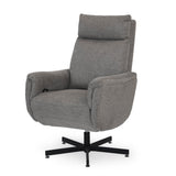 Regno 1 Seater 360-Degree Swivel Electric Recliner - Khaki