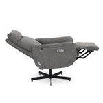 Regno 1 Seater 360-Degree Swivel Electric Recliner - Khaki