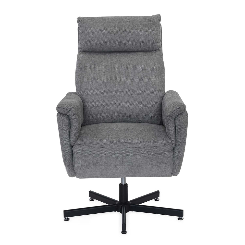 Regno 1 Seater 360-Degree Swivel Electric Recliner - Grey