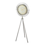 Trileg Stand Floor Clock- Taupe Brown