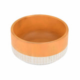 Decorative Dual Tone Urli- Brown and White