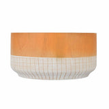 Decorative Dual Tone Urli- Brown and White