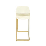 Nix Console Table (Ivory White)