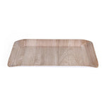 Square Shaped Melamine Serving Tray Small- Beige