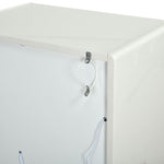 Nix Multipurpose Small Storage Cabinet (Ivory White)