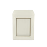 Modern ivory white nix nested table set of 2 back view 2