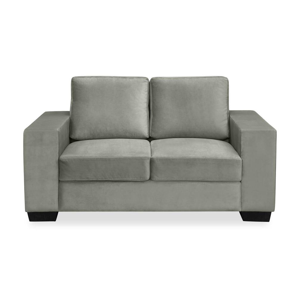 Shirley 2 Seater Fabric Sofa- Grey