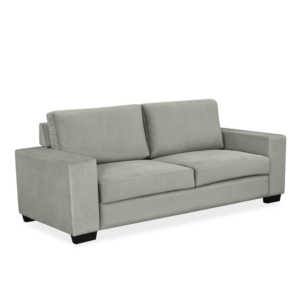 Shirley 3 Seater Fabric Sofa- Grey