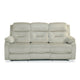 Rosia 3 Seater Manual Recliner Sofa (Light Brown)