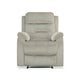 Rosia 1 Seater Manual Recliner Sofa (Light Brown)