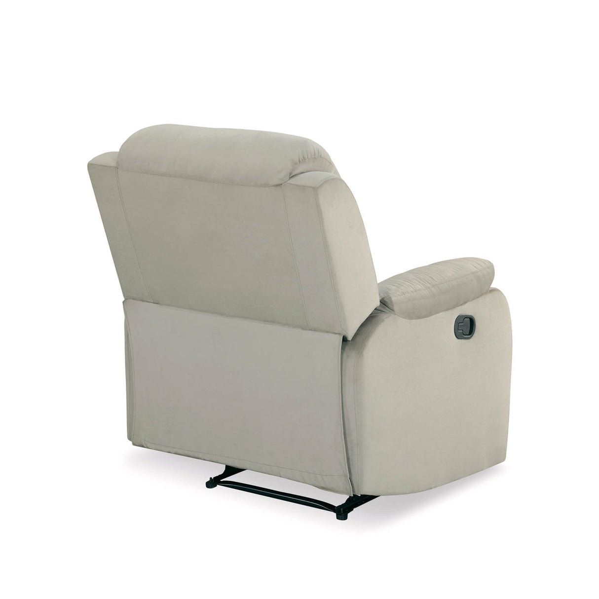 Rosia 1 Seater Manual Recliner Sofa (Light Brown)