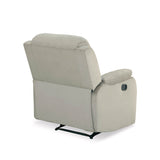 Rosia 1 Seater Manual Recliner Sofa (Light Brown)