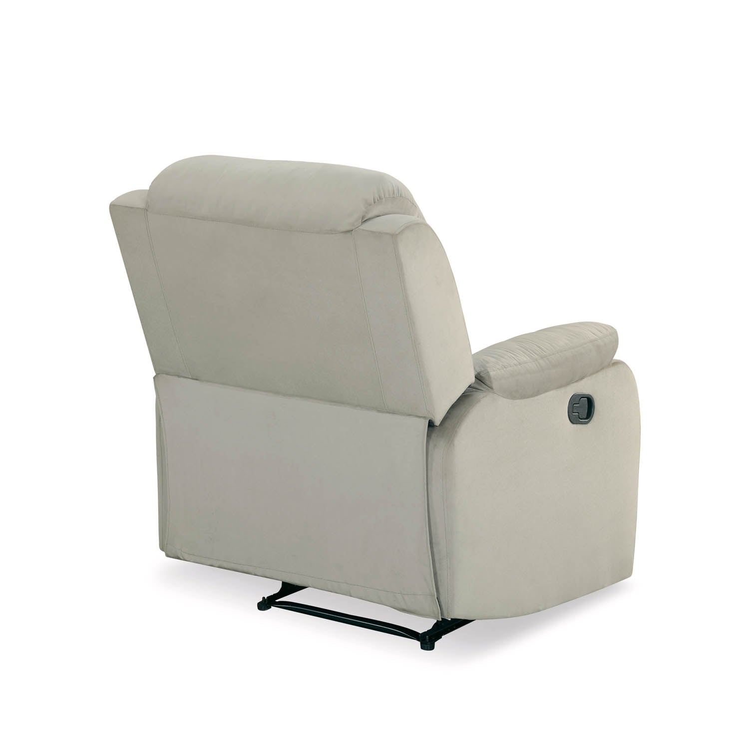 Rosia 1 Seater Manual Recliner Sofa (Light Brown)