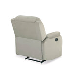 Rosia 1 Seater Manual Recliner Sofa (Light Brown)