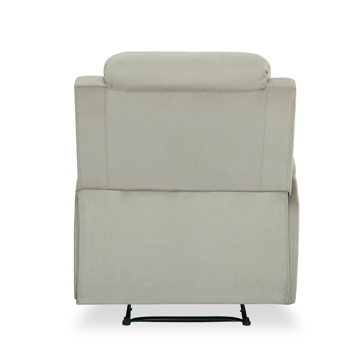 Rosia 1 Seater Manual Recliner Sofa (Light Brown)