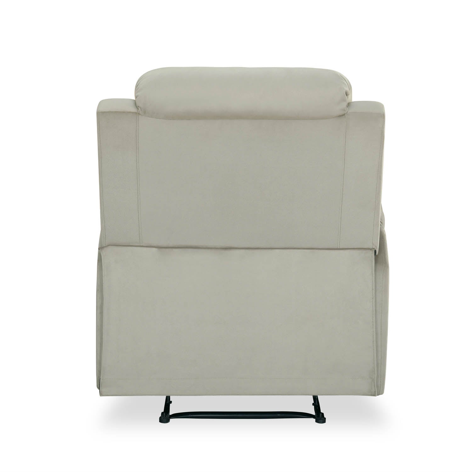 Rosia 1 Seater Manual Recliner Sofa (Light Brown)