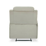 Rosia 1 Seater Manual Recliner Sofa (Light Brown)